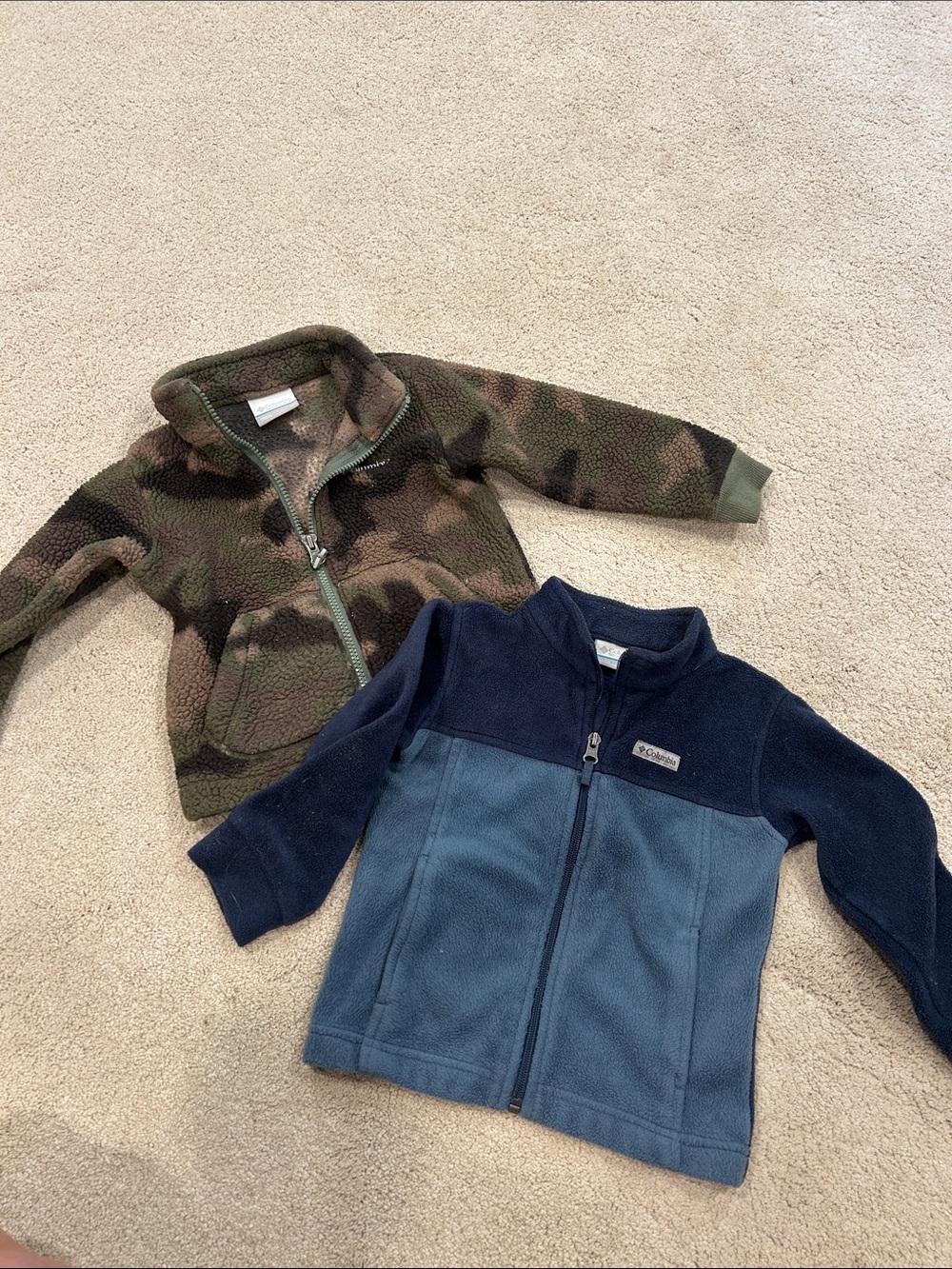 Columbia toddler fleece